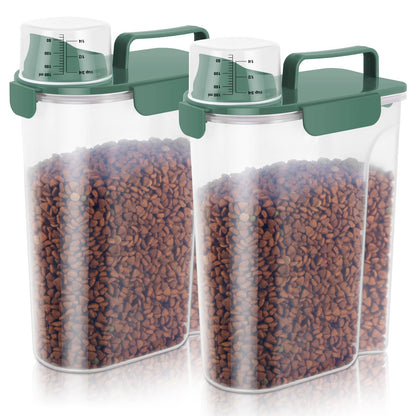 Airtight Pet Food Storage Container with Pour Spout
