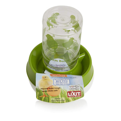 Baby Chick Feeder & Waterer for Small Poultry