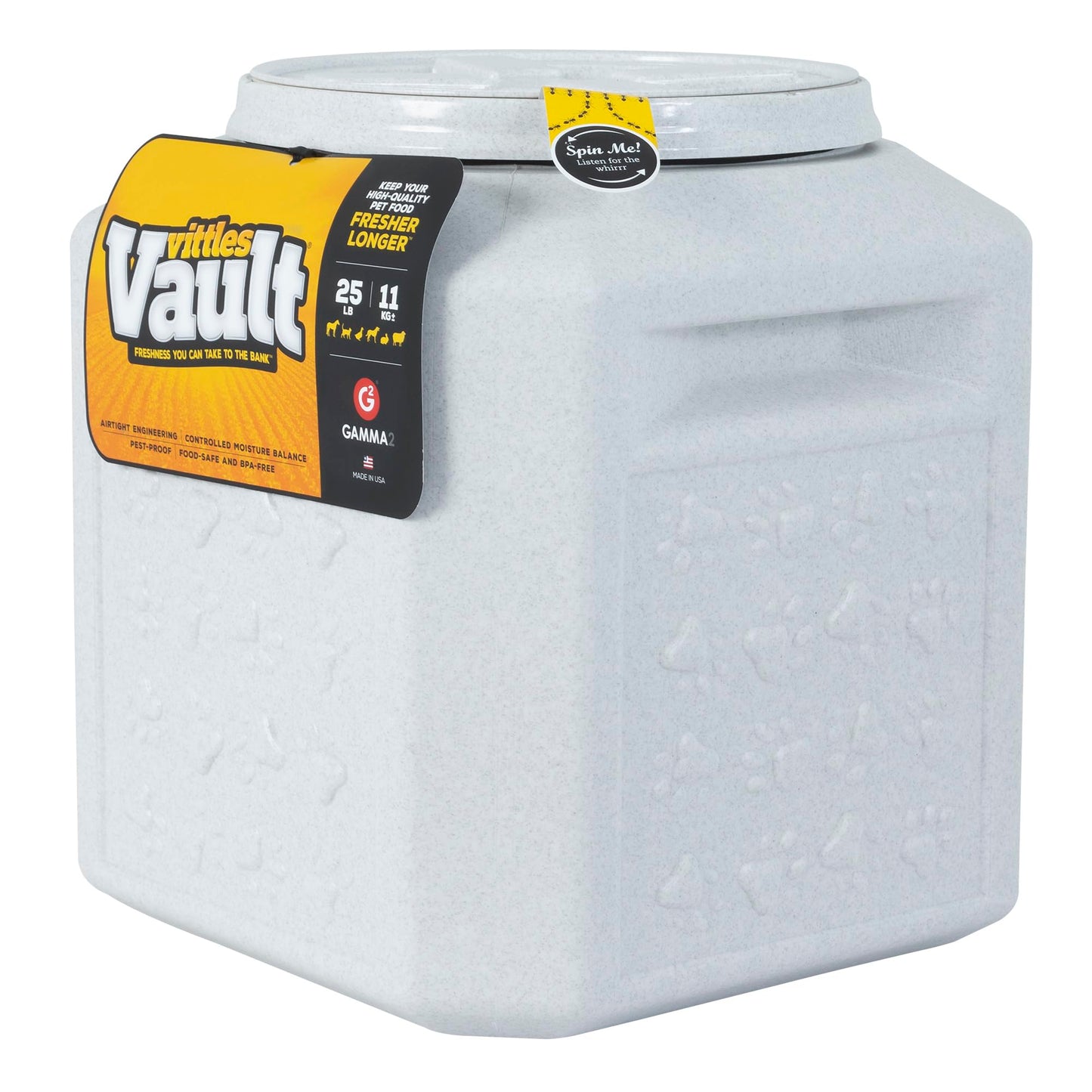 Gamma2 Vittles Vault Airtight Pet Food Storage Container