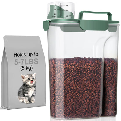 Airtight Pet Food Storage Container with Pour Spout