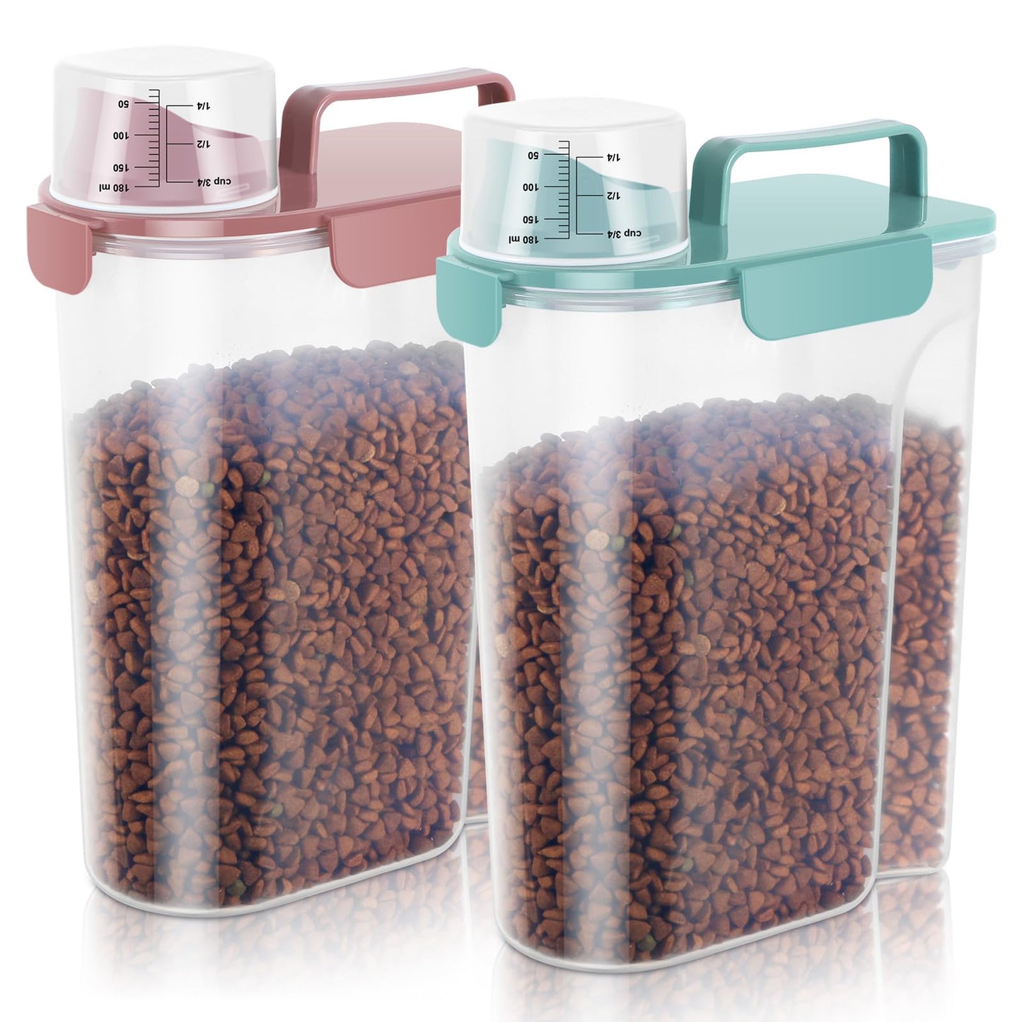 Airtight Pet Food Storage Container with Pour Spout