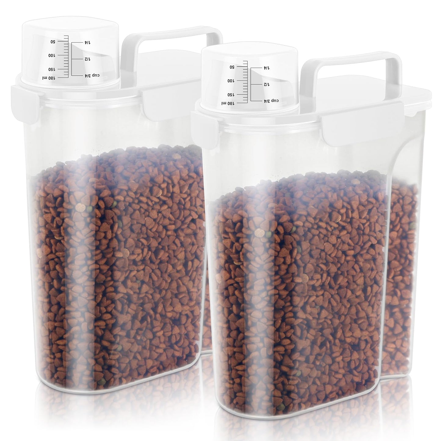 Airtight Pet Food Storage Container with Pour Spout