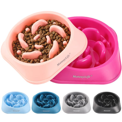 Slow Feeder Dog Bowl for Healthy Eating & Digestion