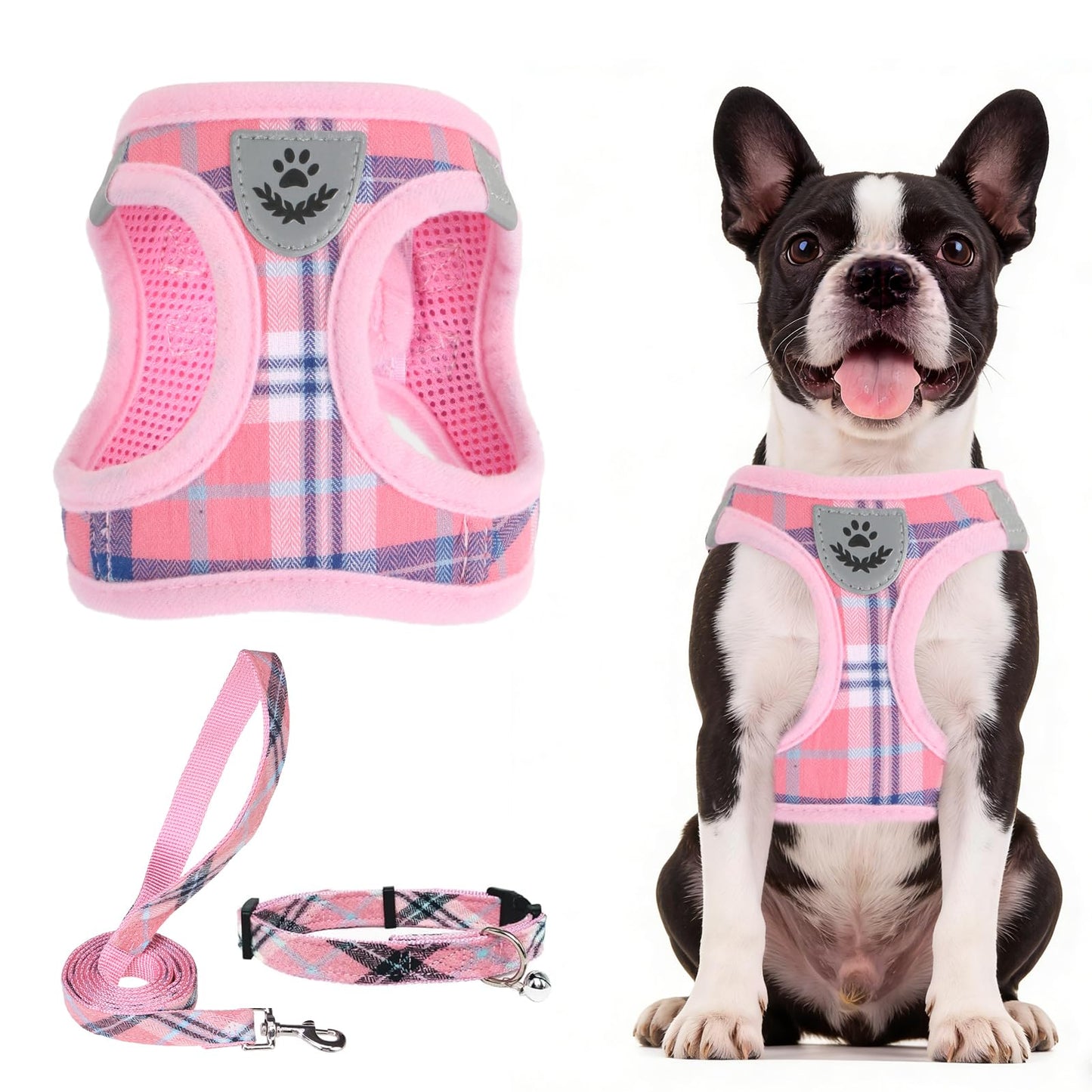 No Pull Dog Harness Set with Collar and Leash
