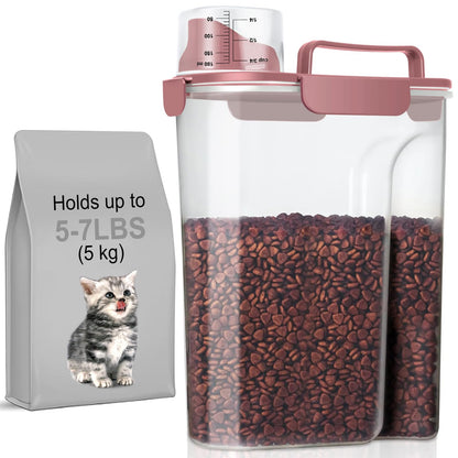Airtight Pet Food Storage Container with Pour Spout