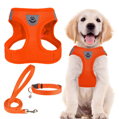 No Pull Dog Harness Set with Collar and Leash