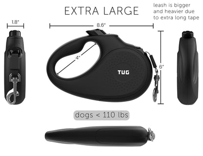 360° Retractable Dog Leash with Anti Slip Handle