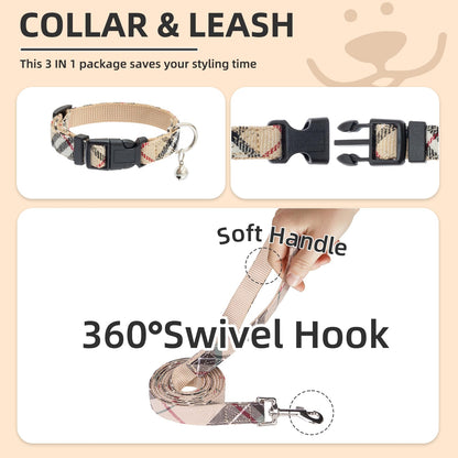 No Pull Dog Harness Set with Collar and Leash