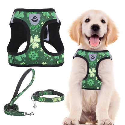 No Pull Dog Harness Set with Collar and Leash