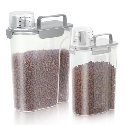 Airtight Pet Food Storage Container with Pour Spout