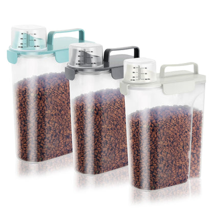 Airtight Pet Food Storage Container with Pour Spout