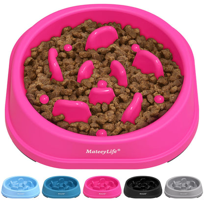 Slow Feeder Dog Bowl for Healthy Eating & Digestion