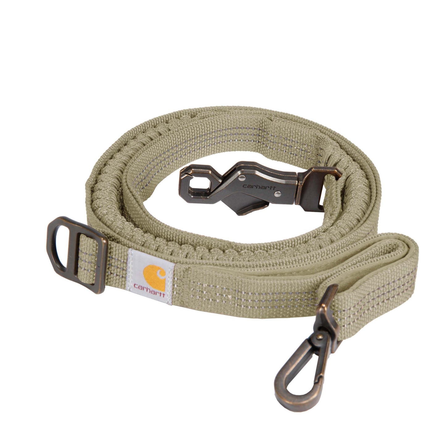 Reflective Nylon Dog Leash with Shock Absorbing Design