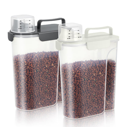 Airtight Pet Food Storage Container with Pour Spout