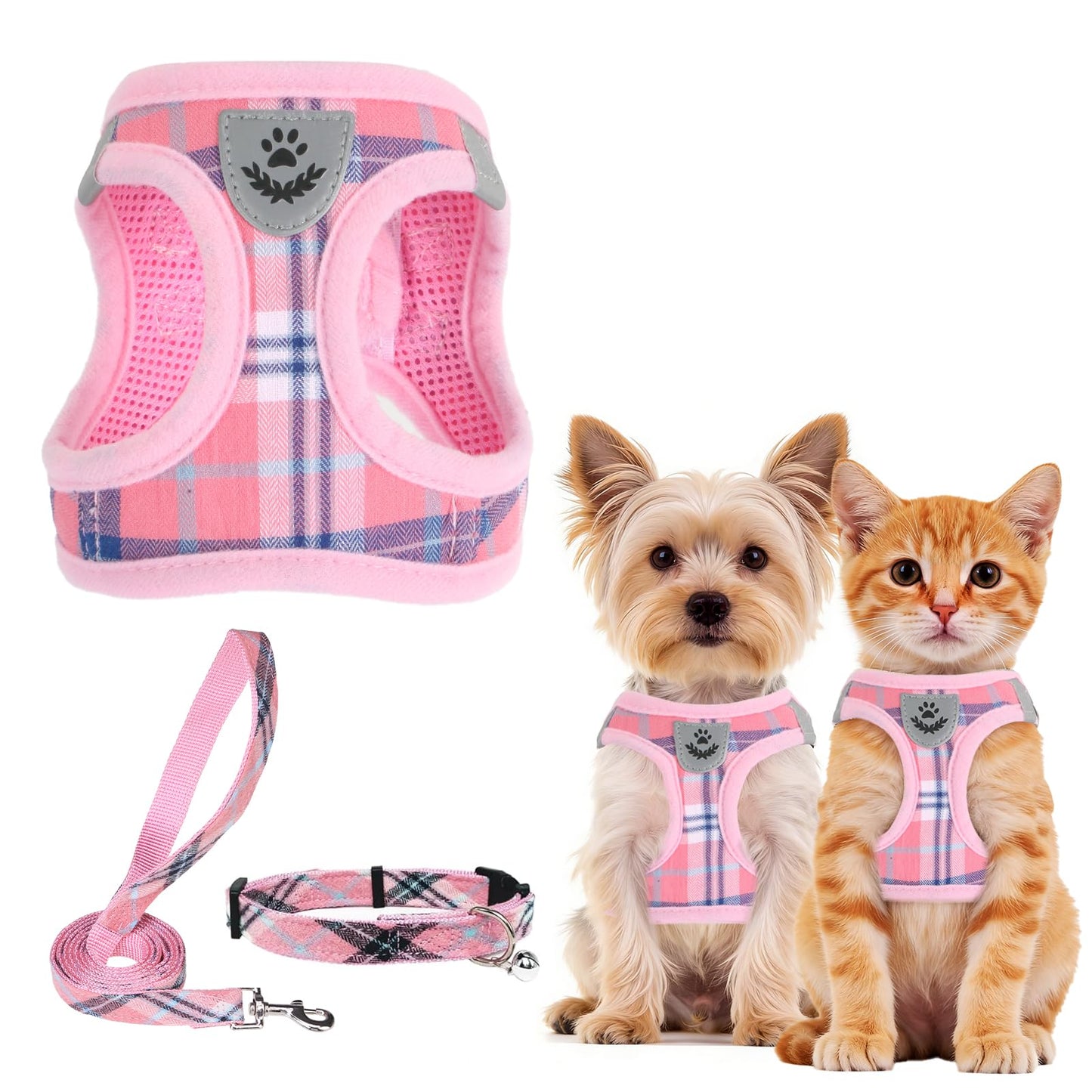 No Pull Dog Harness Set with Collar and Leash