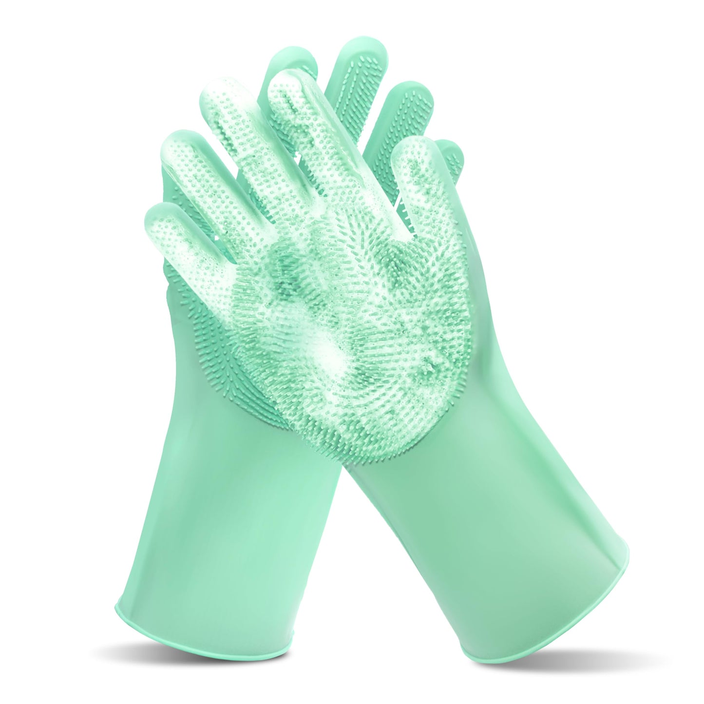 Silicone Pet Grooming Bath Brush with Massage