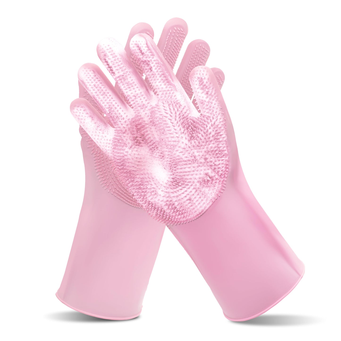 Silicone Pet Grooming Bath Brush with Massage