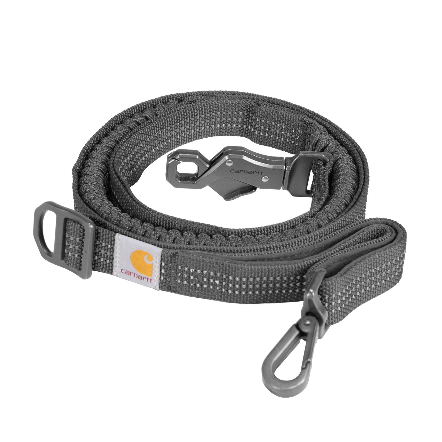 Reflective Nylon Dog Leash with Shock Absorbing Design