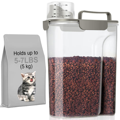 Airtight Pet Food Storage Container with Pour Spout