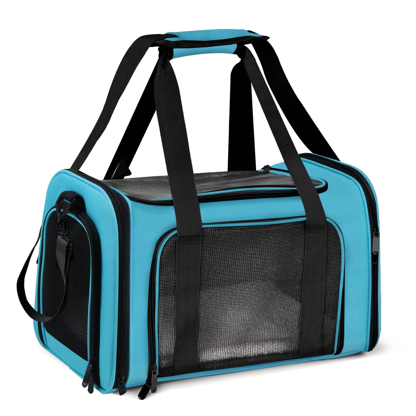 Soft Sided Pet Carrier for Cats & Small Dogs