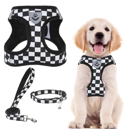 No Pull Dog Harness Set with Collar and Leash