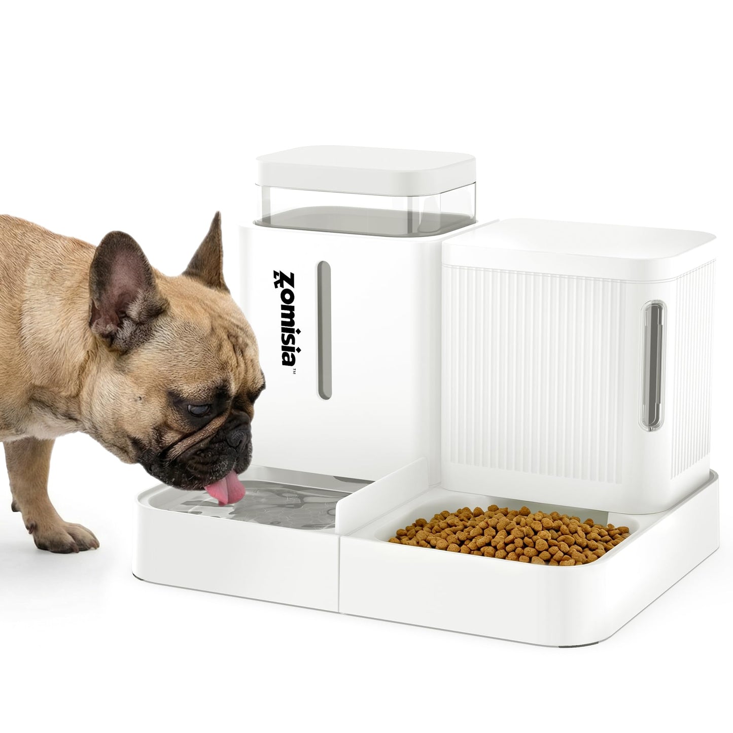 Gravity Pet Feeder & Water Dispenser Set