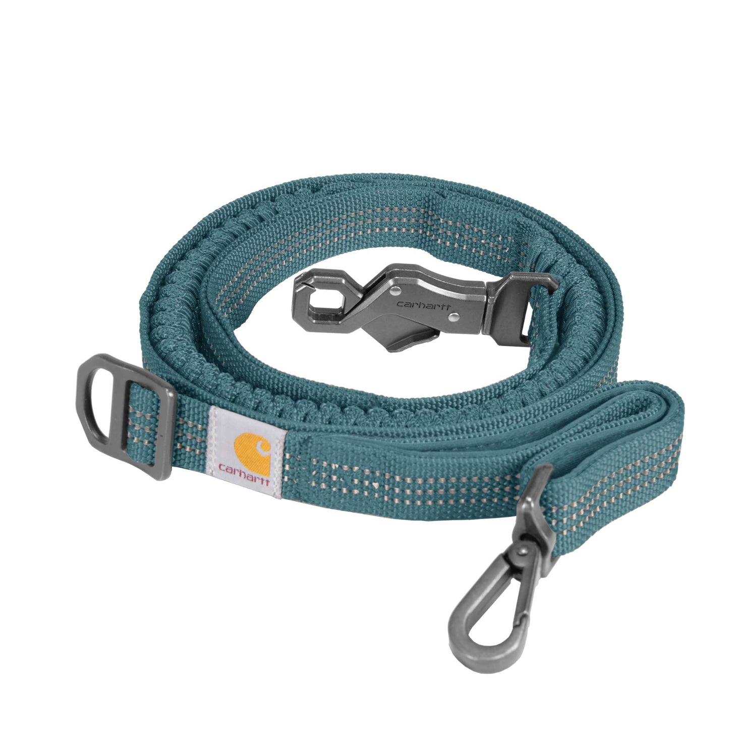Reflective Nylon Dog Leash with Shock Absorbing Design