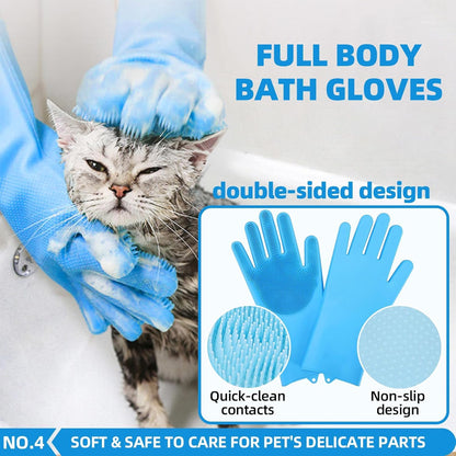 Dog Grooming Brush Kit for Healthy Coats