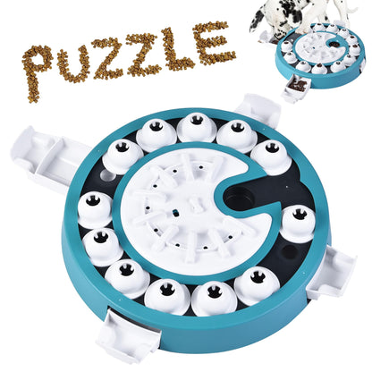 Interactive Dog Puzzle Feeder for Mental Stimulation