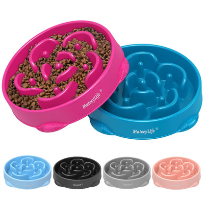 Slow Feeder Dog Bowl for Healthy Eating & Digestion
