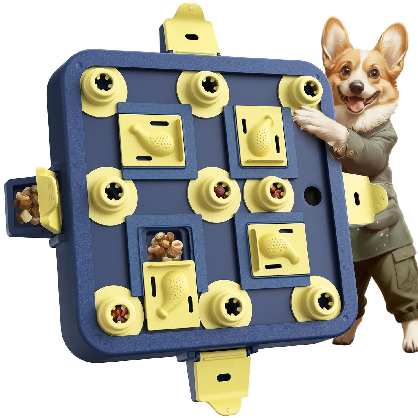 Three Level Dog Chess Puzzle Toy