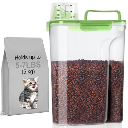 Airtight Pet Food Storage Container with Pour Spout