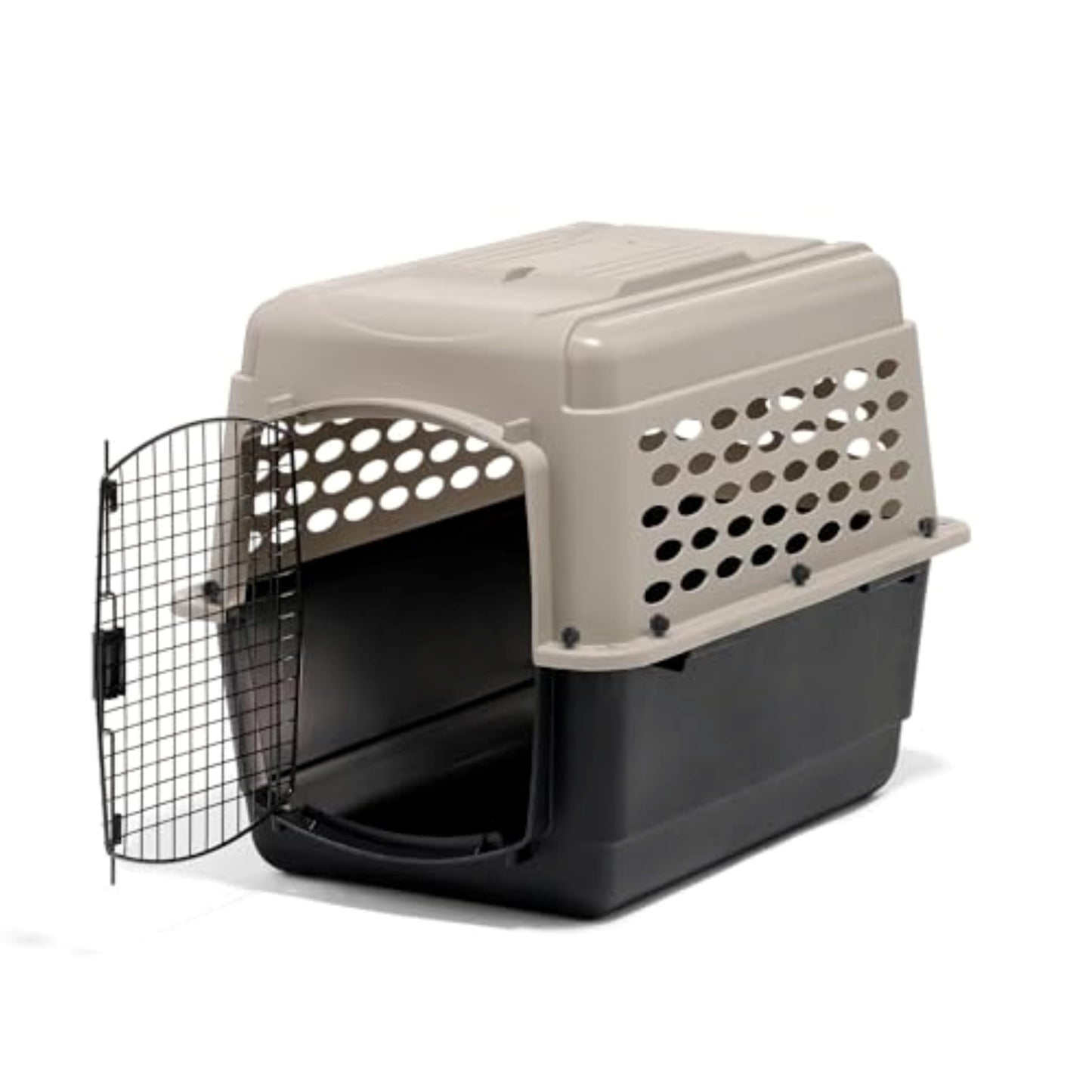 Plastic Dog Kennel for Safe Travel & Indoor Use