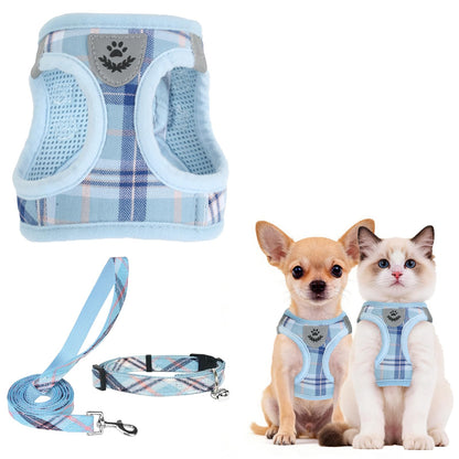 No Pull Dog Harness Set with Collar and Leash