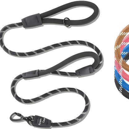 Reflective Heavy Duty Dog Leash with Padded Handles