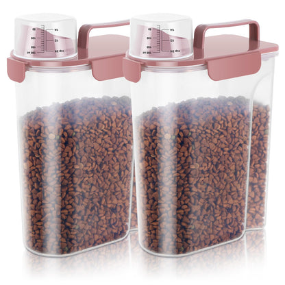Airtight Pet Food Storage Container with Pour Spout