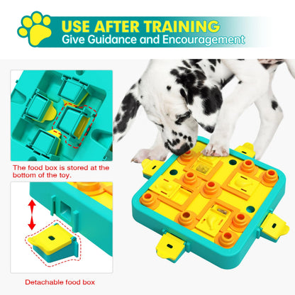 Interactive Dog Puzzle Feeder for Mental Stimulation