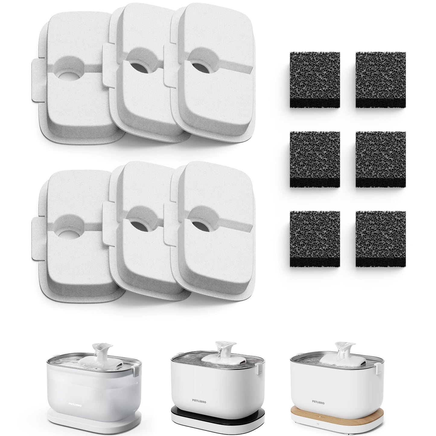 Cordless Smart Pet Water Fountain with App Control