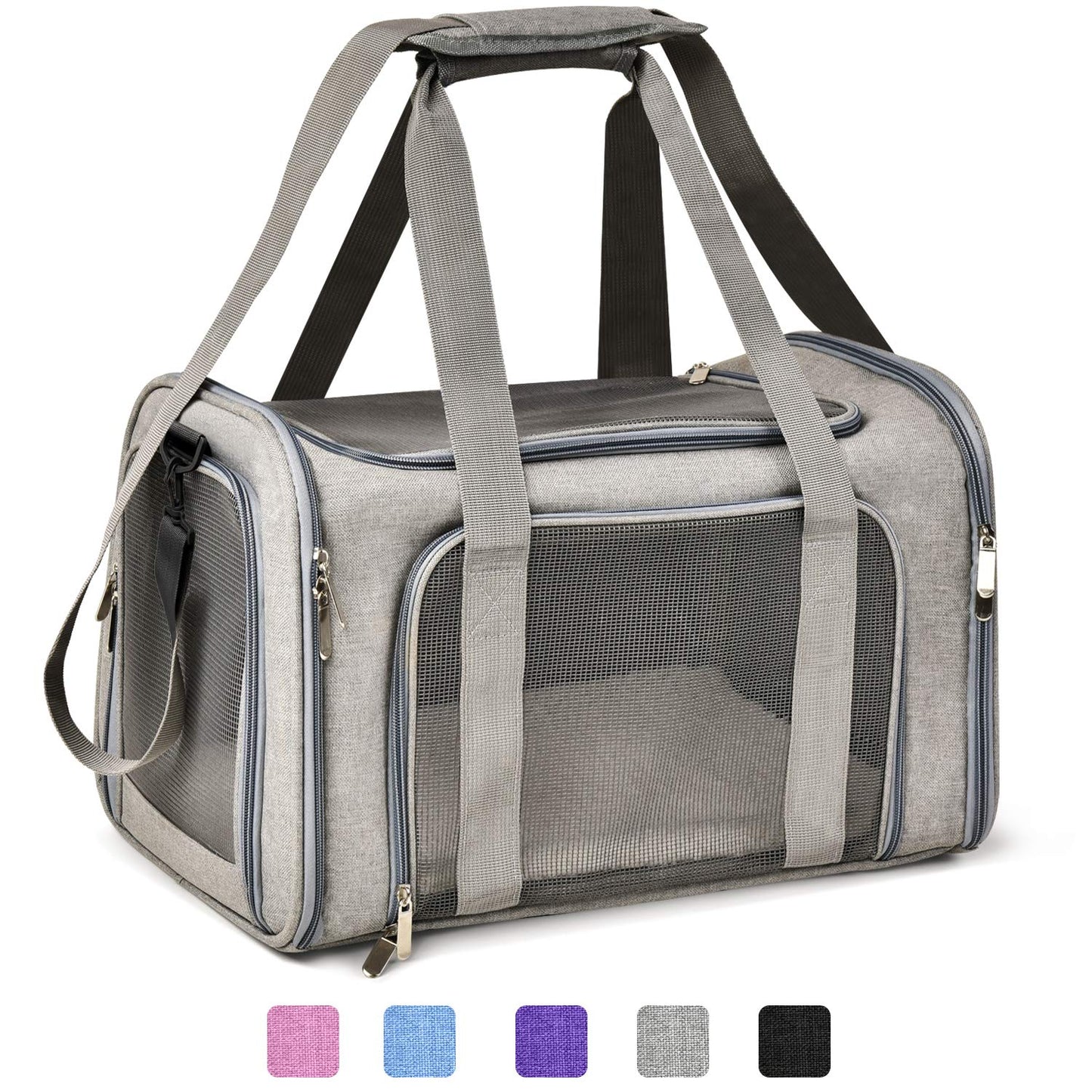 Soft Sided Pet Carrier for Cats & Small Dogs