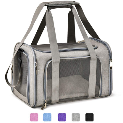 Soft Sided Pet Carrier for Cats & Small Dogs