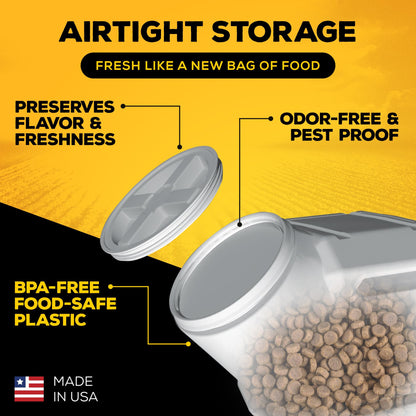 Gamma2 Vittles Vault Airtight Pet Food Storage Container