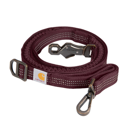 Reflective Nylon Dog Leash with Shock Absorbing Design