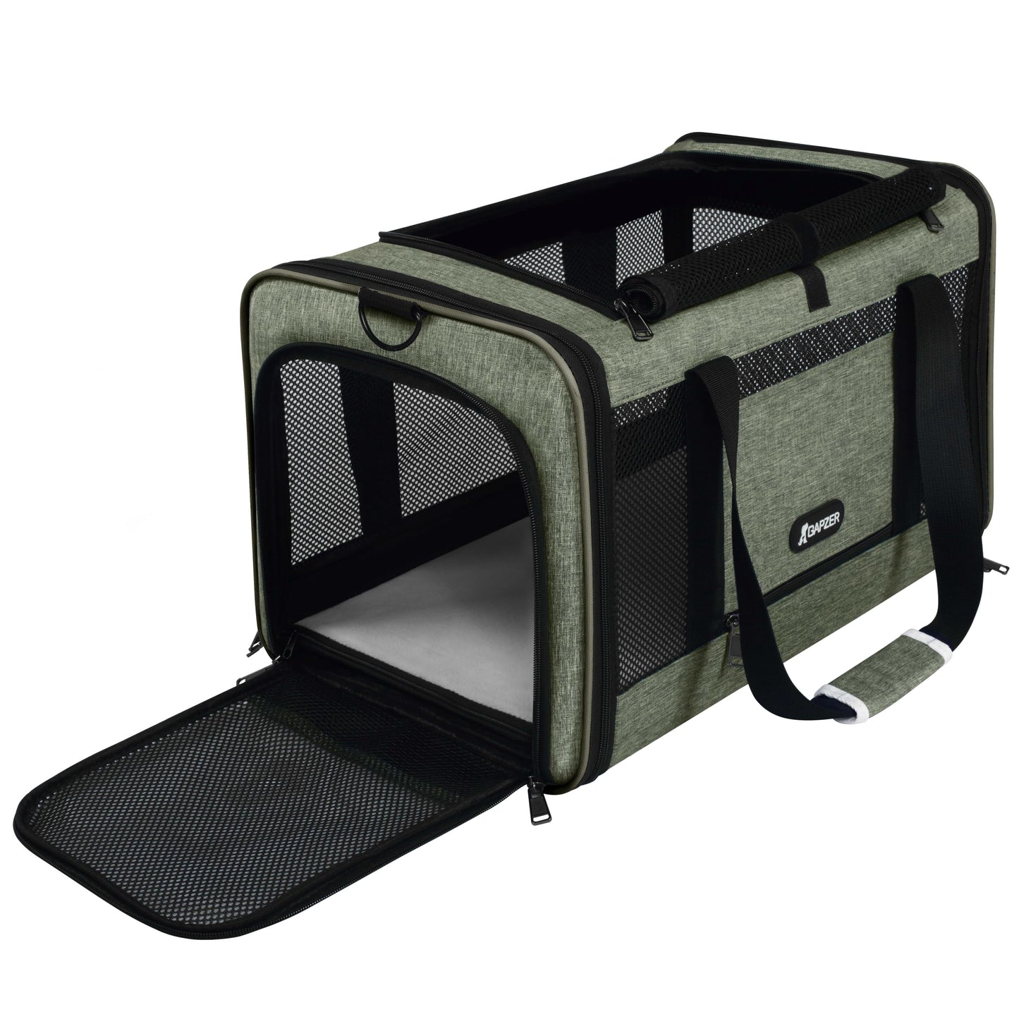 Soft Sided Top Load Pet Carrier for Cats & Small Dogs