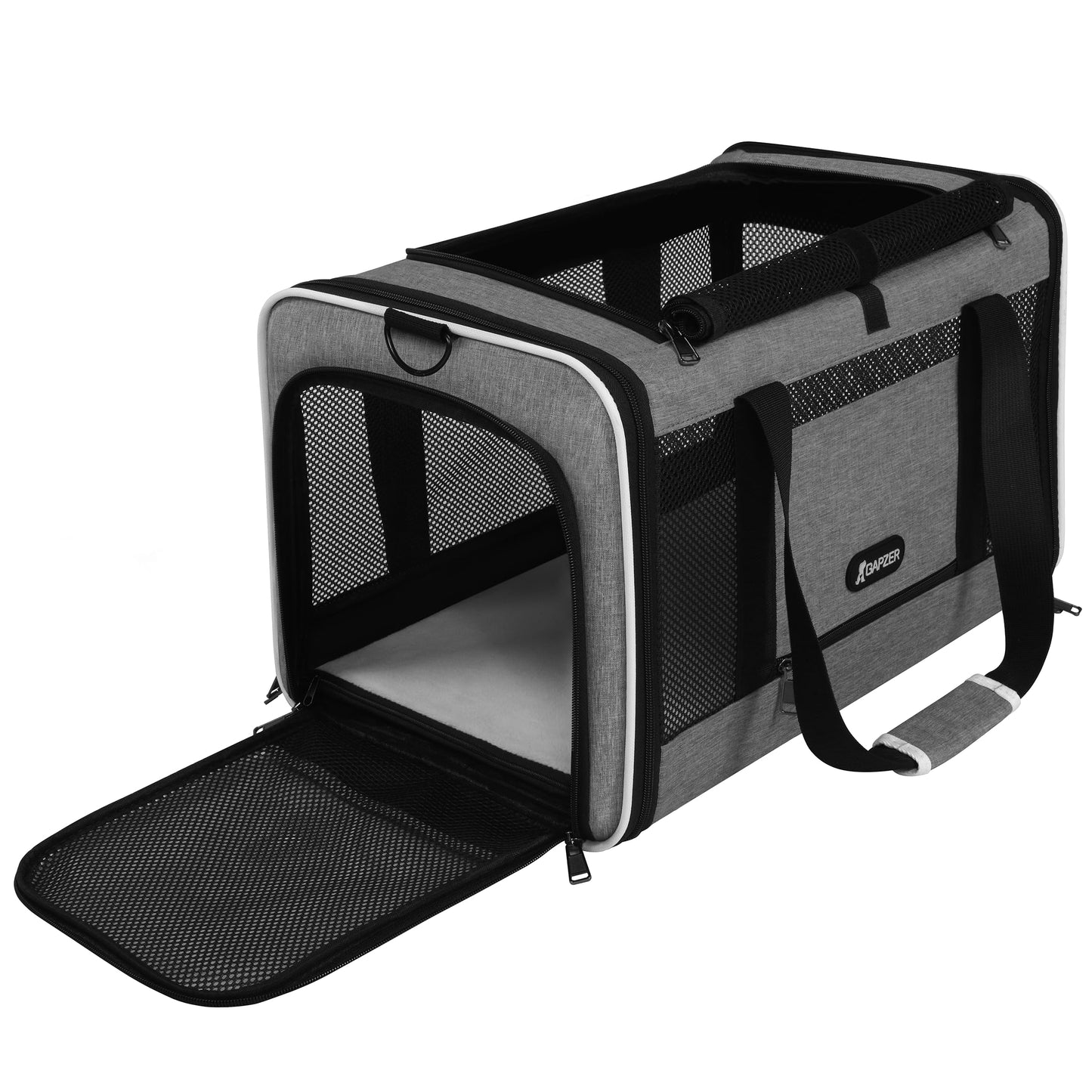 Soft Sided Top Load Pet Carrier for Cats & Small Dogs