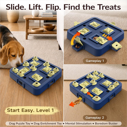 Three Level Dog Chess Puzzle Toy