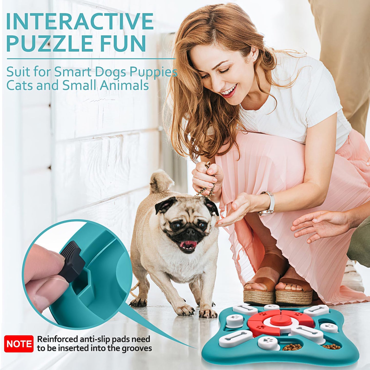 Treat Dispensing Puzzle Toy for Dogs