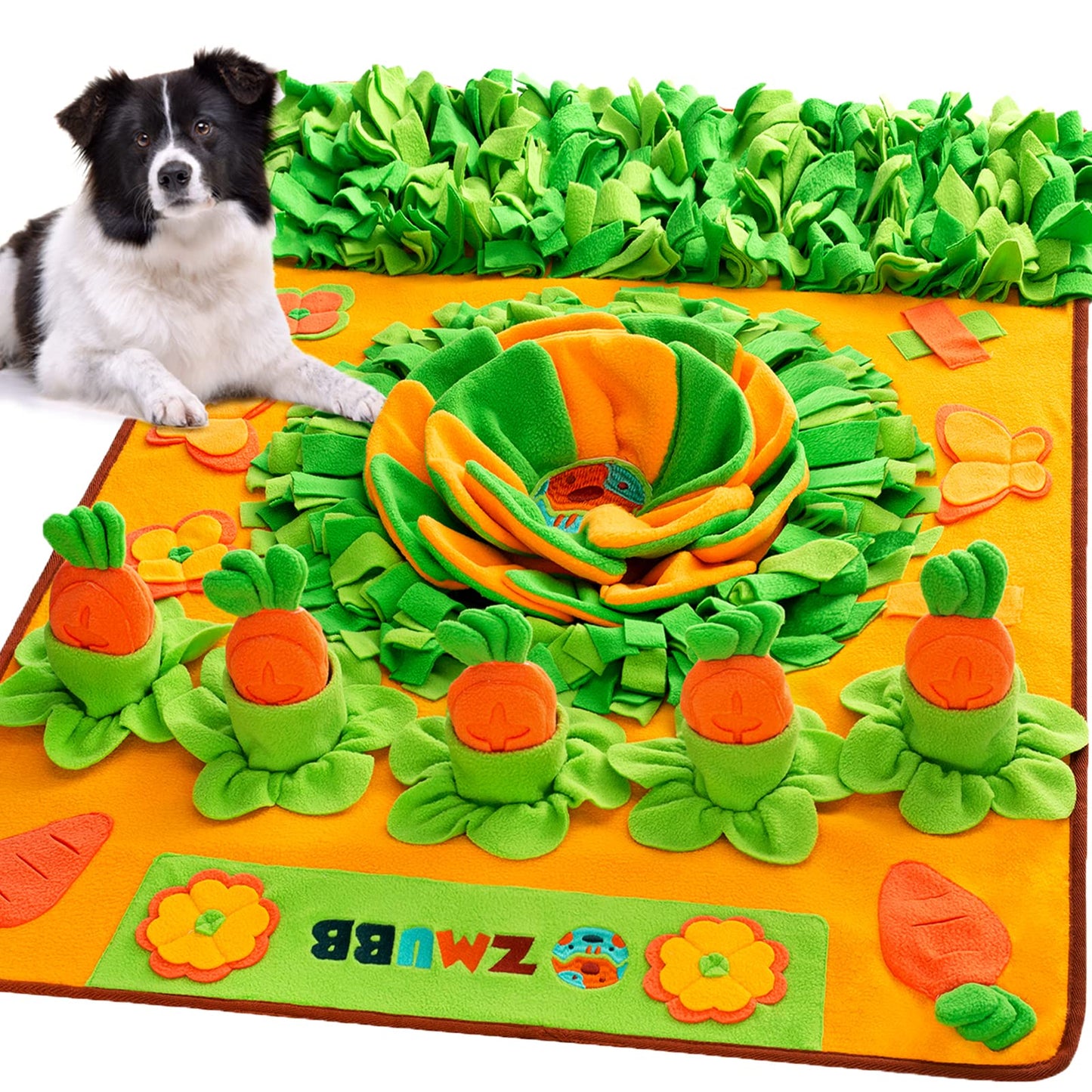 Interactive Snuffle Mat for Dogs and Foraging Fun