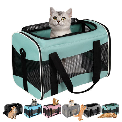 Airline Approved Soft Pet Carrier for Cats & Small Dogs