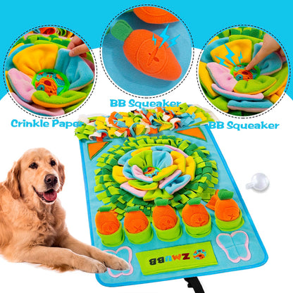 Interactive Snuffle Mat for Dogs and Foraging Fun
