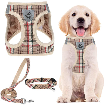 No Pull Dog Harness Set with Collar and Leash